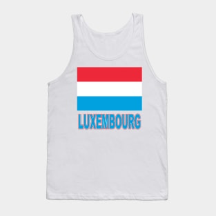 The Pride of Luxembourg - Luxembourg Flag Design Tank Top
